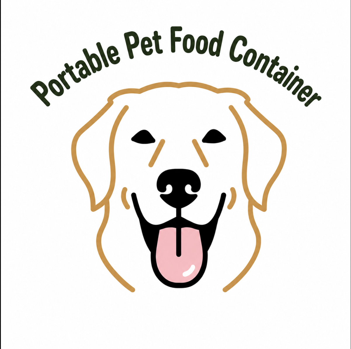Portable Pet Food Container